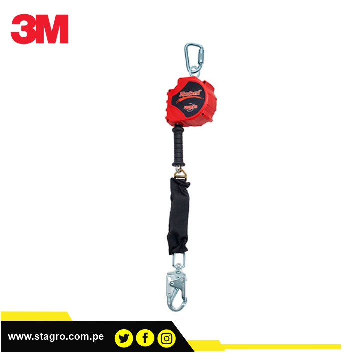 Bloque Retráctil Protecta 3590019 de 15 pies (3M) Rebel